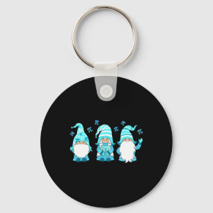 Porte-clés Trois Gnomes Mignonne Happy Pi Day math nombre Lov