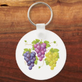 Porte-clés Trois Jumeaux De Raisins (Recto)
