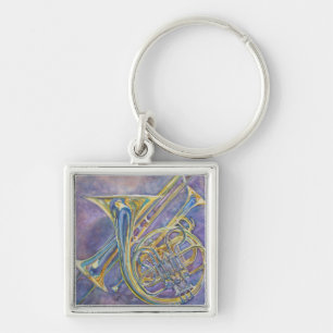 Porte-clés Trois klaxons