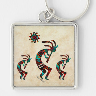 Porte-clés Trois Kokopelli