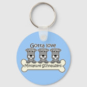 Porte-clés Trois petits experts (Recto)