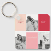 Porte-clés Trois photos | Bonne Saint Valentin (Recto)