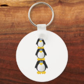 Porte-clés Trois pingouins (Recto)