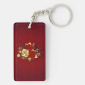 Porte-clés Trois Roses de bijoux (Dos)