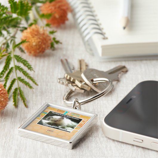 Porte-clés Trois secondes (Côté)