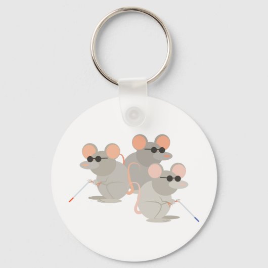 Porte-clés Trois souris aveugles (Recto)