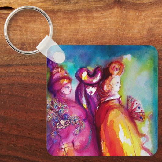 PORTE-CLÉS TROISIÈME MASQUE (Recto)