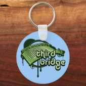 Porte-clés troisième pont. green&forest. (Recto)
