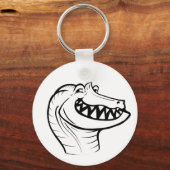 Porte-clés Trollface Irritator (sans texte) (Recto)