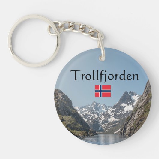 Porte-clés Trollfjord (Devant)