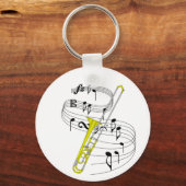 Porte-clés Trombone (Recto)