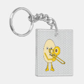 Porte-clés Trombone Egghead (Devant gauche)