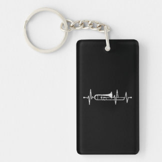 Porte-clés Trombone Heartbeat Orchestra Musicien Trombone