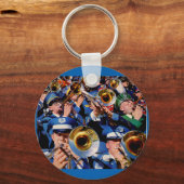 Porte-clés trombone mob AKA bande geeks allé sauvage (Recto)