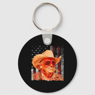 Porte-clés Trompette Occidental Cowboy Américain Vintage Trum