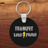 Porte-clés Trompette : Porte - clé bruyant et fier (Recto)
