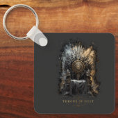 Porte-clés Trône de Poussière Dark Fantasy (Recto)