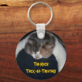 Porte-clés Trop de bêtises ou de traitements ! (Recto)