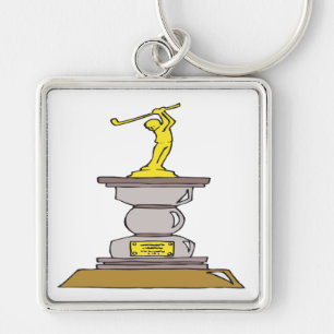 Porte-clés Trophée de golf