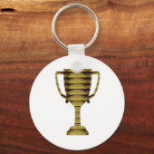 Porte-clés TROPHY GOLD : Réussite, Concurrence, Sports (Recto)