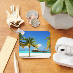 Porte-clés Tropical Beaches Island & Lagoon, Maldives