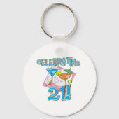 Porte-clés Tropical Celebrating 21 (Recto)