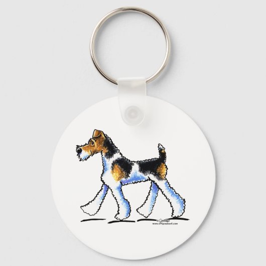Porte-clés Trot de Wire Fox (Recto)