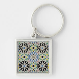 Porte-clés Trottoir de mosaïque à Alhambra, 'de l'Arabe