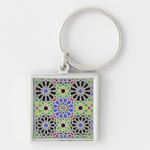 Porte-clés Trottoir de mosaïque dans le vestiaire du sultan