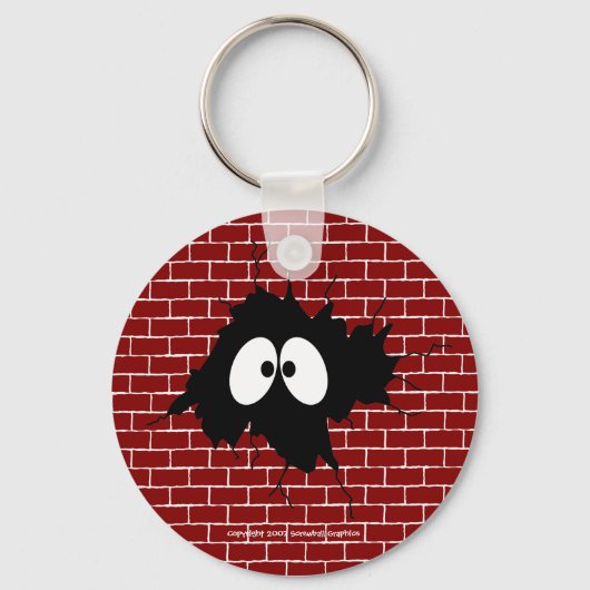 Porte-clés Trou dans le Porte - clé du mur (Recto)