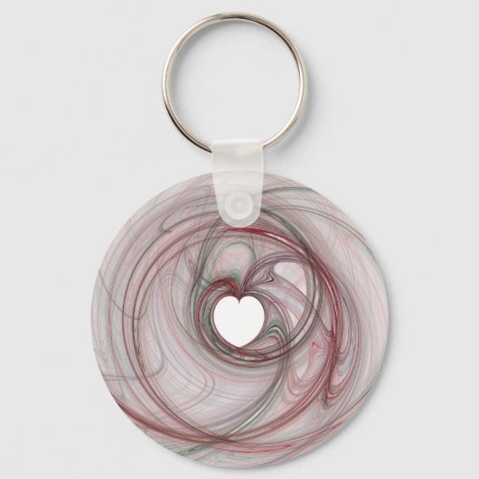 Porte-clés Trou en forme de coeur (Recto)