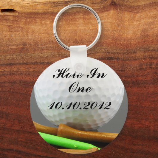 Porte-clés Trou en un (Recto)
