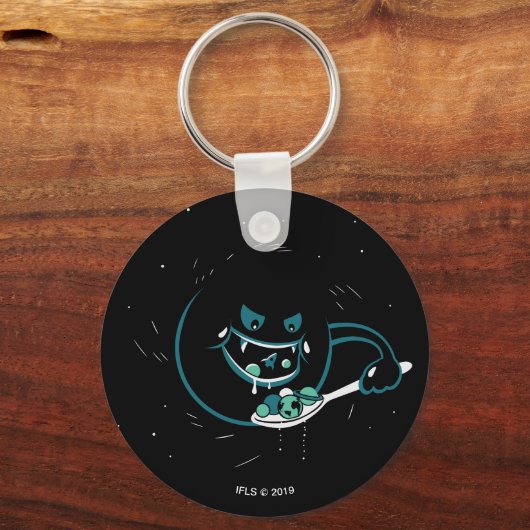 Porte-clés Trou noir Devours (Recto)