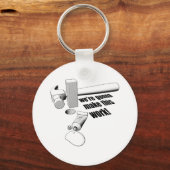 Porte-clés trou rond carré (Recto)