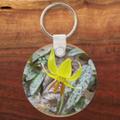 Porte-clés Trout Lily Fleur sauvage - Erythronium americanum (Recto)