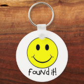 Porte-clés Trouvé ! (Recto)