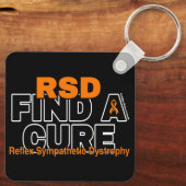 PORTE-CLÉS TROUVER UN TRAITEMENT/BOLD...RSD (Verso)