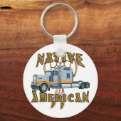 Porte-clés Trucker amérindien (Recto)
