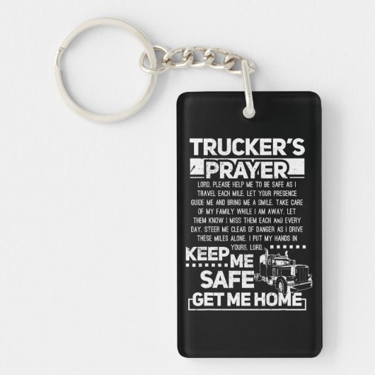 Porte-clés Trucker’s Prayer (Devant)
