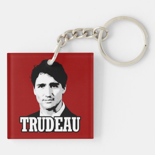 Porte-clés Trudeau (Dos)