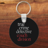 Porte-clés True Crime Detective Couch Di (Recto)