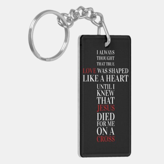 Porte-clés True love (Devant gauche)