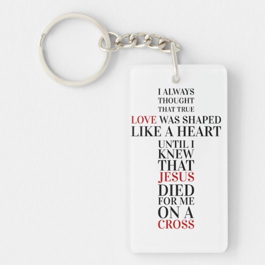 Porte-clés True love (Devant)