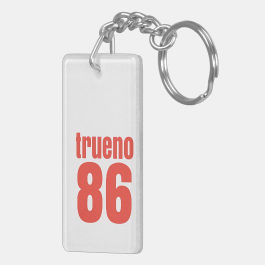 Porte-clés Trueno AE86 (Dos droit)