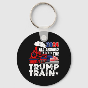 Porte-clés Trump 2024 À Bord Du Trump Train Américain