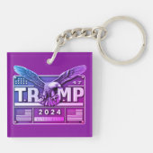 Porte-clés TRUMP 2024 avec un aigle (Dos)