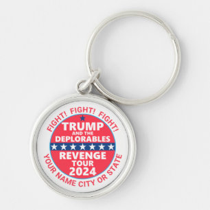 Porte-clés Trump 2024 Revenge Tour Déplorable Cool électoral