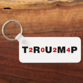 Porte-clés Trump 2024 Rouge (Verso)