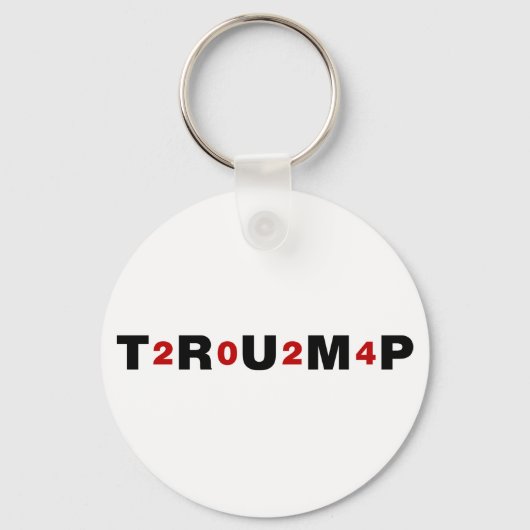 Porte-clés Trump 2024 Rouge (Recto)