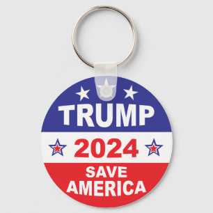 PORTE-CLÉS TRUMP 2024 SAVE AMERICA